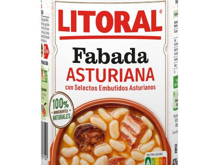 Litoral Fabada Asturiana - Plato Preparado Sin Gluten - 1 x 420 g Embalaje Deteriorado (Cad: 31 10 2027) For Discount