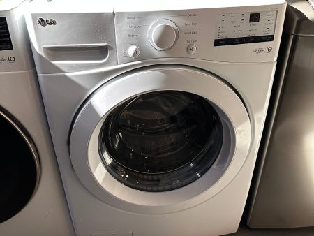 BRAND NEW LG STACKABLE FRONT LOAD WASHER MODEL: WM3400CW WAS13462 on Sale