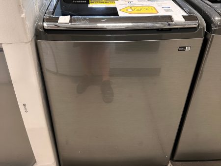 BEAUTIFUL BRAND NEW TOP LOAD SAMSUNG WASHER MODEL: WA45T3400AP WAS13402 on Sale