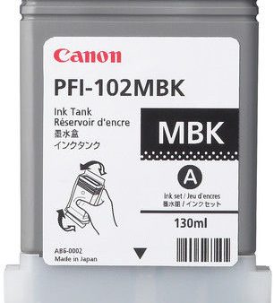 Ink Black Matt ( PFI-102MBK )Canon on Sale